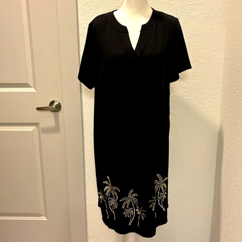 Chico’s black dress Size 2 (Large)